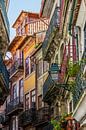 Porto, die Altstadt von Annette van Dijk-Leek Miniaturansicht