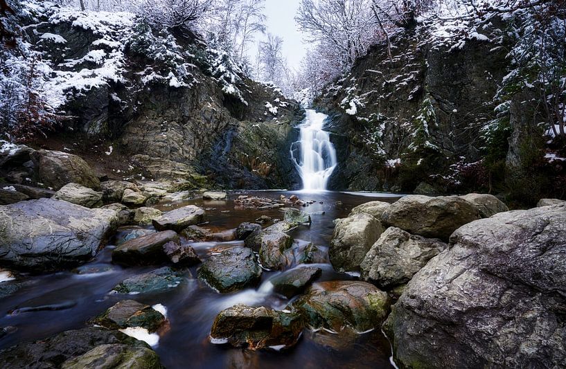 Bayehon-Wasserfall in den belgischen Ardennen von Bart cocquart