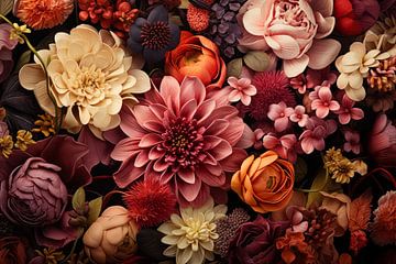 Bloemen stilleven van Wall Wonder