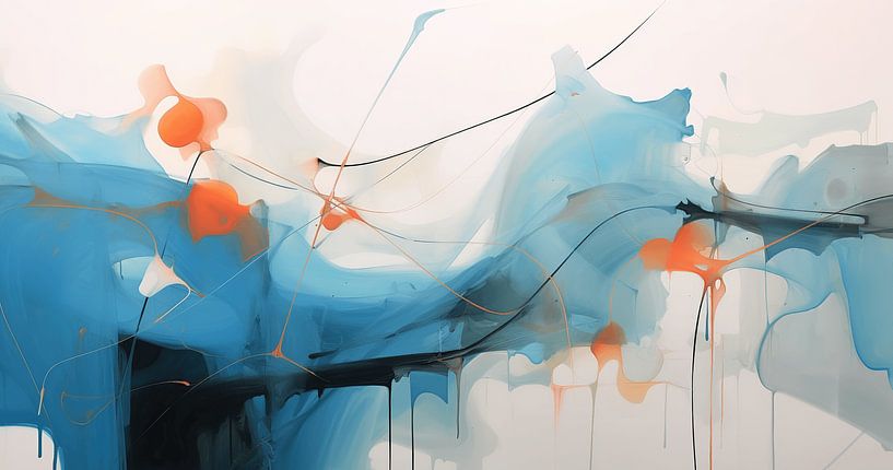Contouren van Harmonie van Art Lovers