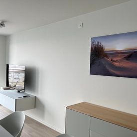 Kundenfoto: Sonne, Meer und Sand Dunes eine Top-Kombination von Alex Hiemstra, als art frame