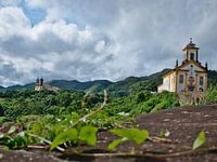 Churches on hills
