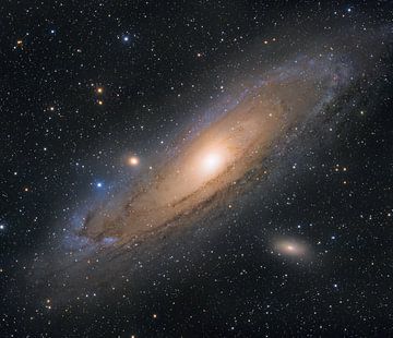 Het Andromeda sterrenstelsel van Marco Verstraaten