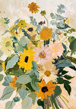 Zonnebloemen Bloemen Boeket van Niklas Maximilian