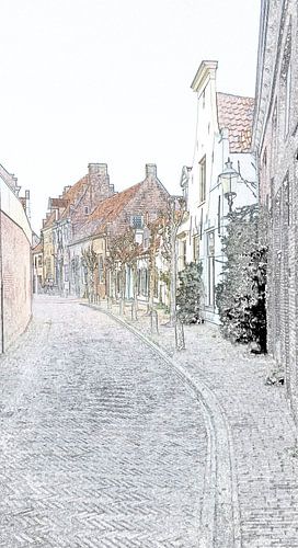 steegje in Amersfoort