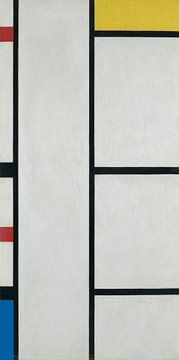 Compositie (nr. III) blanc-jaune, Piet Mondriaan