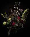 Nature morte moderne : Bouquet de fleurs par Marjolein van Middelkoop Aperçu
