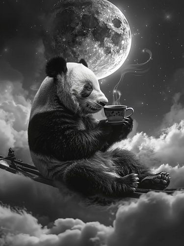 Pandabeer in het universum
