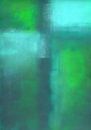 Hoffnung abstraktes Acrylgemälde von Karen Kaspar Miniaturansicht