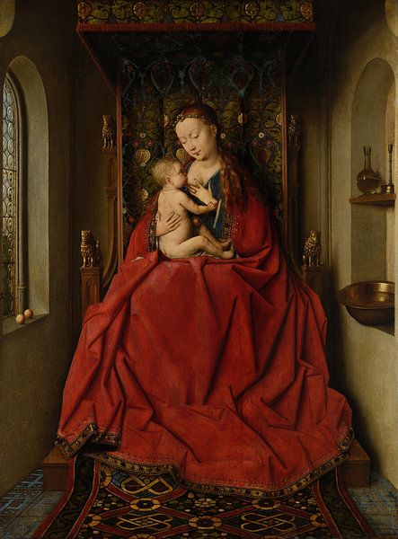 Lucca-Madonna, Jan van Eyck von Meisterhafte Meister