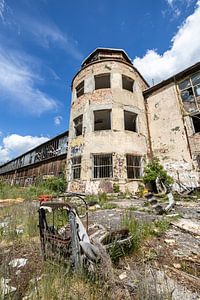 Alter Flugplatz Rangsdorf - Tower auf der alten Einfliegerhalle LOST PLACE