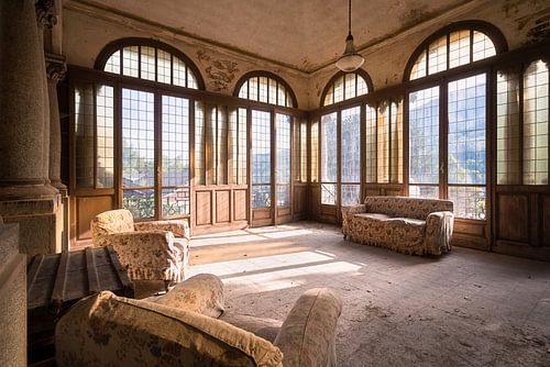 Villa abandonnée.