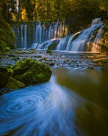 Gerats waterfall in the Allgäu by Henk Meijer Photography