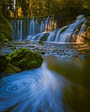 Gerats waterfall in the Allgäu by Henk Meijer Photography