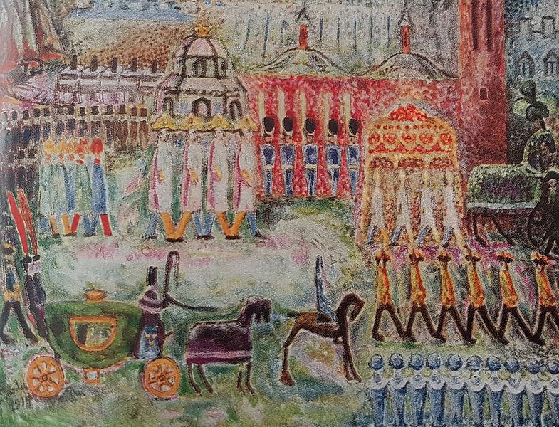 Nils Dardel - Cityscape by Peter Balan