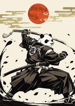 Panda Samurai van MIROKKU