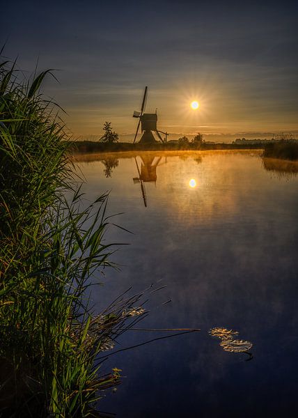 The Broek Mill by Leon Okkenburg