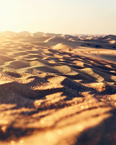 Uitzicht over de woestijn