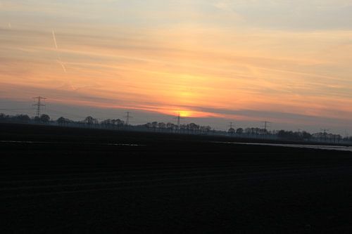 zonsondergang