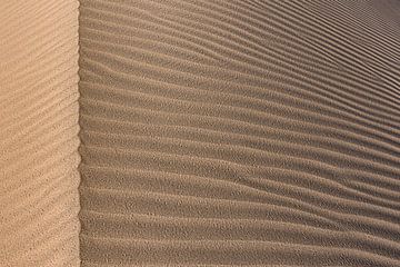 Detail van een zandduin in de Grote Zoutwoestijn | Iran