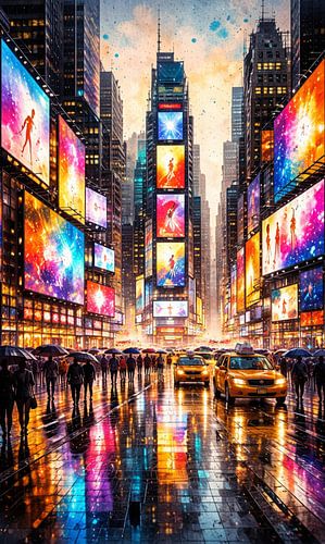 Das digitale Herz von Times Square