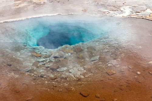 De zwavelvelden van Myvatn op IJsland