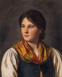 Franz von Defregger, Dirndl, 1912 von Atelier Liesjes