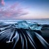 Diamond Beach IJsland van Mario Calma