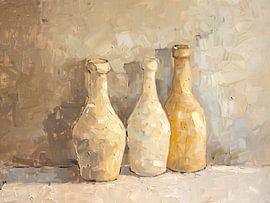 Geschilderde Vazen 5 van ByNoukk