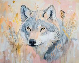 Wolf | Majestic Wolf Pastell