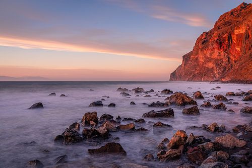 Sonnenuntergang am Strand von Playa del Inglés
