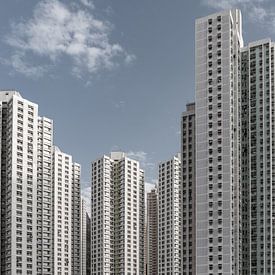 Hong Kong Wolkenkrabbers van Govart (Govert van der Heijden)