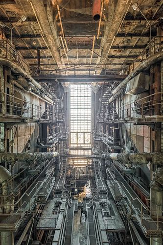 Lost Place - verlaten elektriciteitscentrale