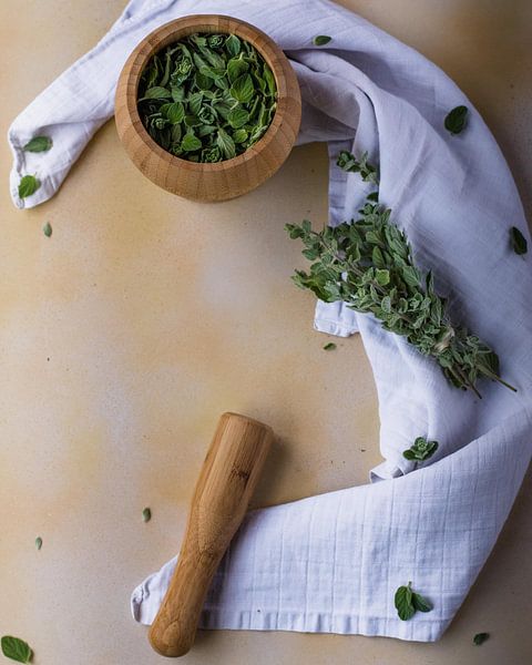 Spicy oregano by Amber de Jongh