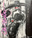 Ce Soir - by Geoffrey Wijn (Wine) by Geoffrey Wijn - WINE ART GALLERY thumbnail