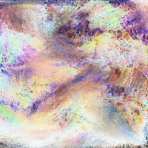Abstrait Basse Pointillisme VIII