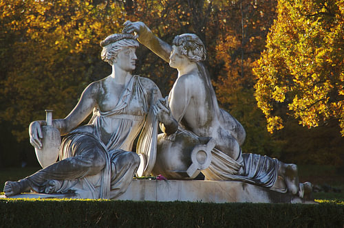 Water and meadow nymph of sculptor Dannecker