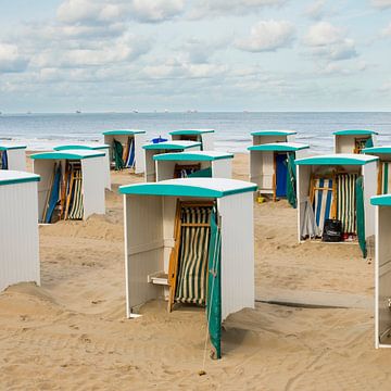 maisons de plage sur Arjan van Duijvenboden