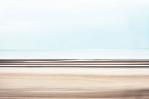 les nuages, la mer et la plage