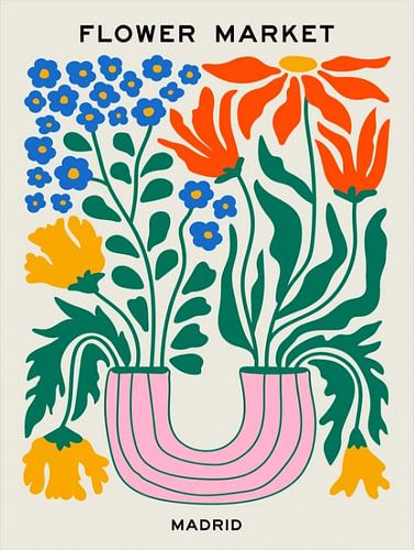 Blumenmarkt – Madrid