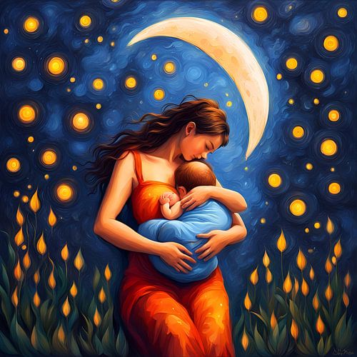 Borstvoeding bij maanlicht