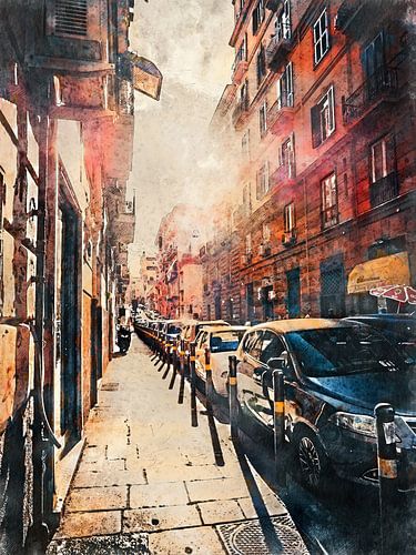 Neapol Napoli Italië stadskunst #Napoli