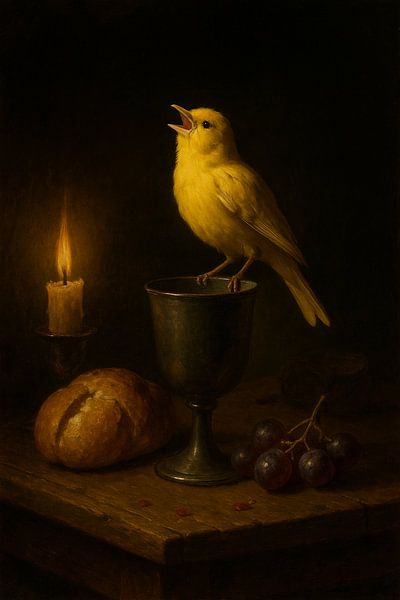 Stillleben Kantor Bibulus von Moonheart Artworks