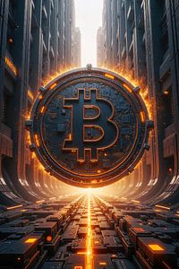 Fantasy Wall Art: CRYPTOVIA – Bitcoin as the digital gateway to the future