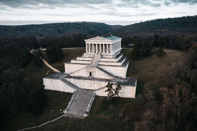 Walhalla Donaustauf near Regensburg on the Danube in Bavaria Ger von Thilo Wagner