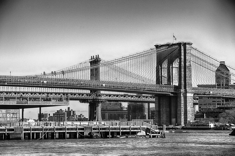 New York Brooklyn Bridge van John ten Hoeve