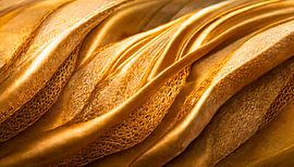 Gouden stof voor jurken