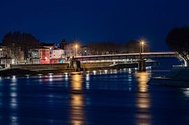 Die blaue Stunde an der Rhone von Werner Lerooy