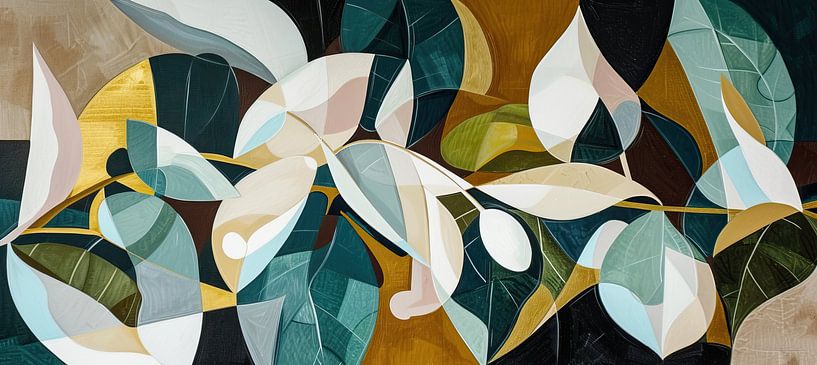Whispering Leaves van Kunst Kriebels