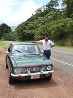 Trotse autobezitter in Costa Rica